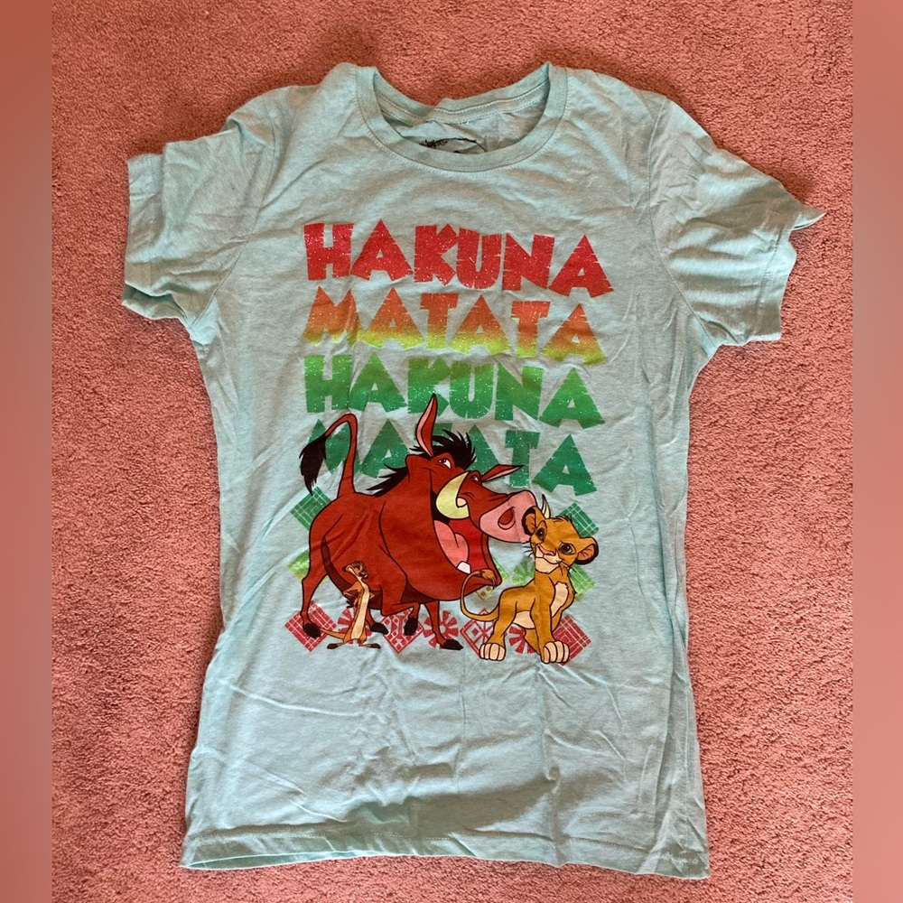 Hakuna Matata Lion King Glitter T-Shirt 🦁✨👑🦁